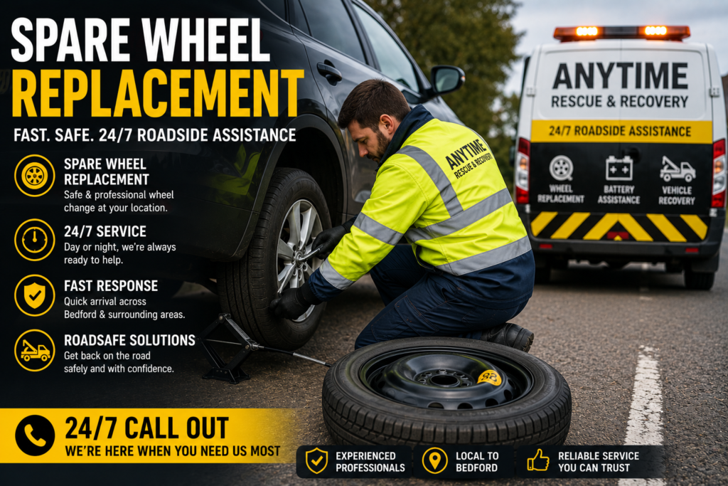 247 roadside wheel replacement service