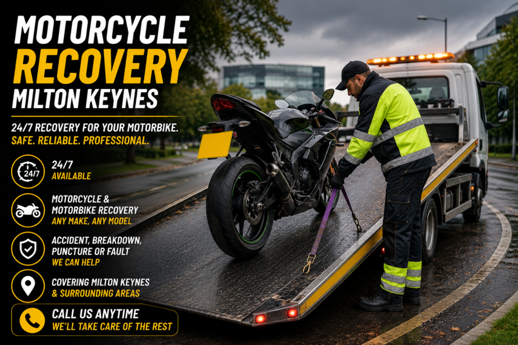 247 Motorcycle Recovery Milton Keynes