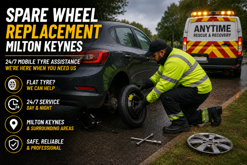 Spare Wheel Replacement Milton Keynes